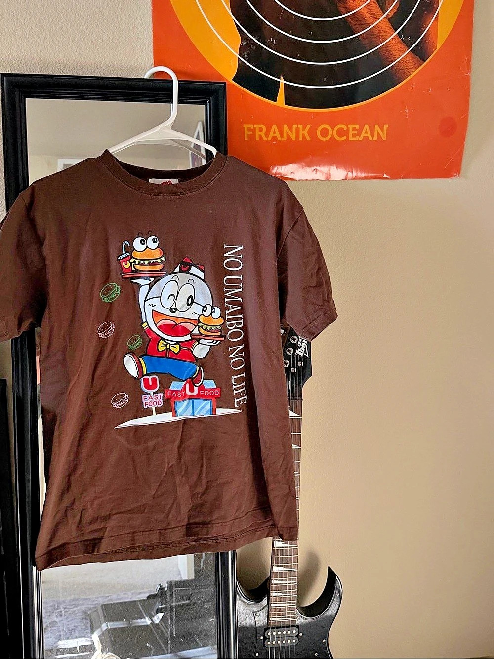 BAPE Graphic Short Sleeve Tee in Brown Size Large
